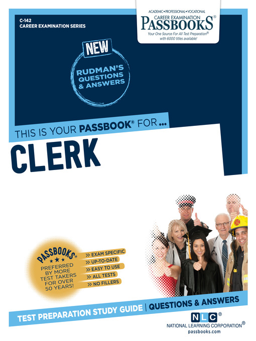 Title details for Clerk by National Learning Corporation - Available